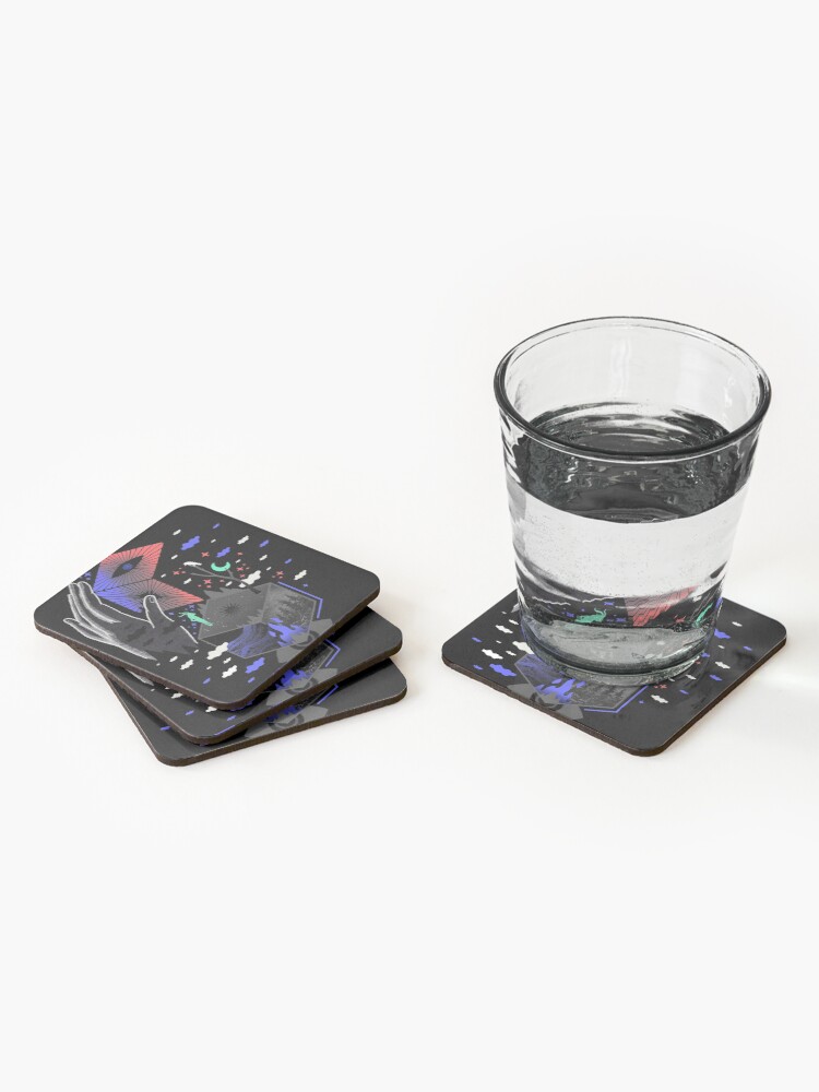 Alternate view of Nether Coasters (Set of 4)
