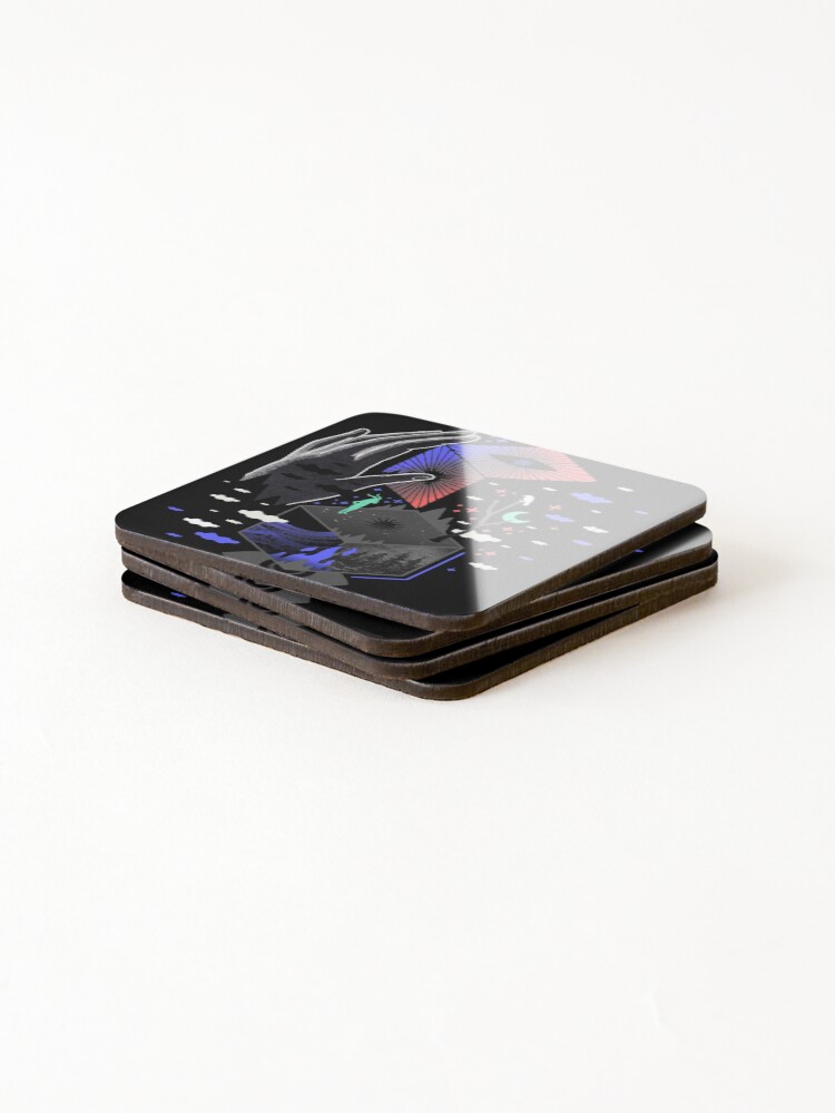 Alternate view of Nether Coasters (Set of 4)