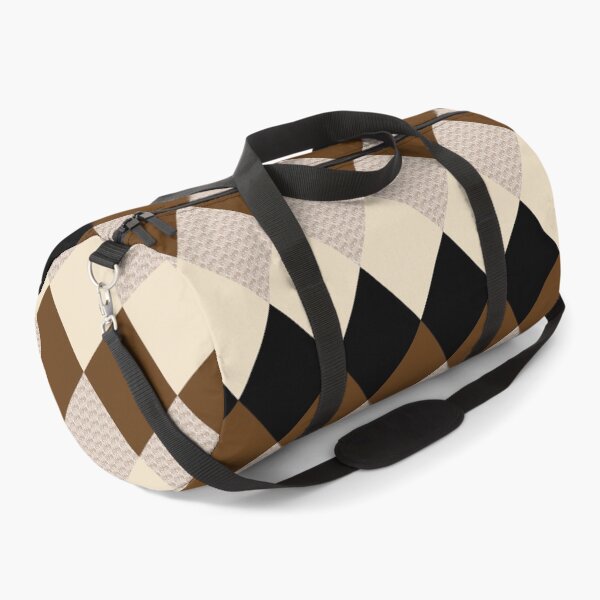 Item preview, Brown and beige chevron argyle diamond pattern designed and sold by BLMcreations.