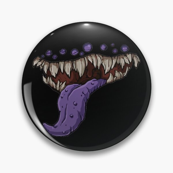 Item preview, Dungeons and Dragons Mimic Mouth Print designed and sold by ToplineDesigns.