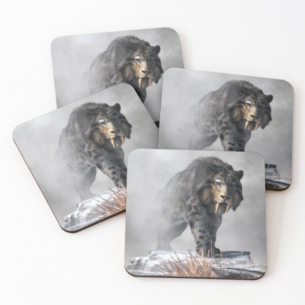Item preview, Smilodon Fatalis in Winter designed and sold by Daniel Eskridge.