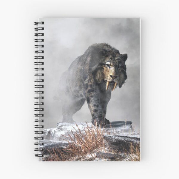 Item preview, Smilodon Fatalis in Winter designed and sold by Daniel Eskridge.