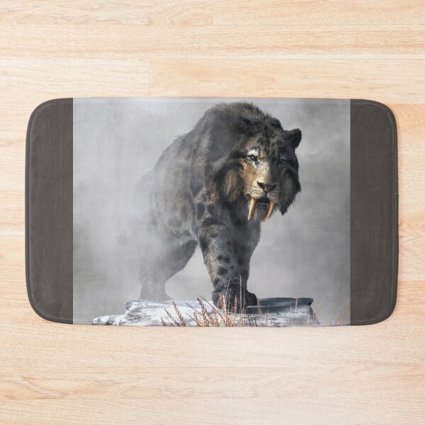 Item preview, Smilodon Fatalis in Winter designed and sold by Daniel Eskridge.