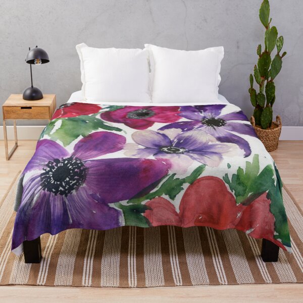 Item preview, colorful anemones designed and sold by kosarandrea.