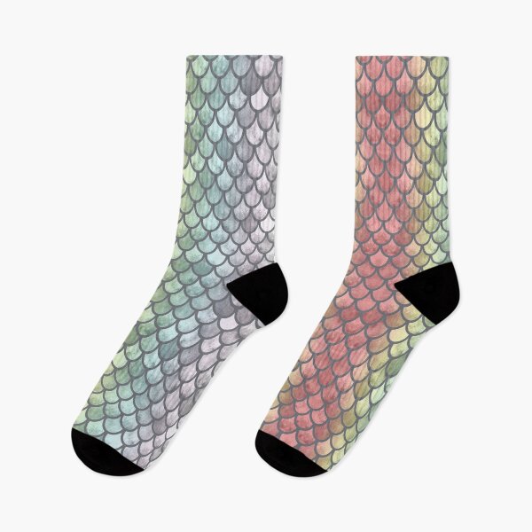 Item preview, Pretty Mermaid Scales 22 (rainbow) designed and sold by artlovepassion.