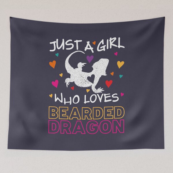 Item preview, Just A Girl Who Loves Bearded Dragon designed and sold by faudeltn.