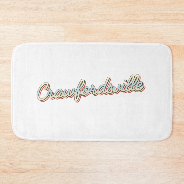 Item preview, Crawfordsville College Town Script 1 designed and sold by Lokalista.