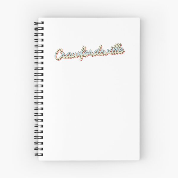 Item preview, Crawfordsville College Town Script 1 designed and sold by Lokalista.