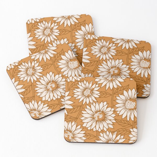Item preview, Copper Sunflowers designed and sold by latheandquill.