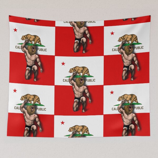 Item preview, California Bear Flag - Cali love - California Love   designed and sold by undersideland.