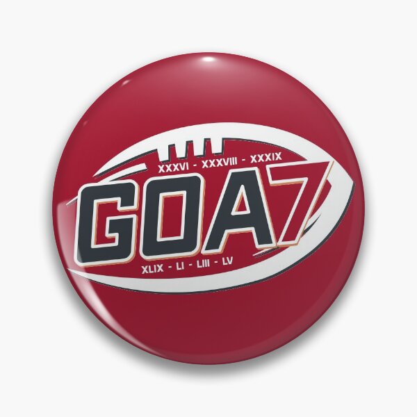 Artikelvorschau, Limitierte Auflage des GOAT 7-Rings-Shirts, 7-maliges Super-Bowl-Champions-Bucs-Shirt, Tasse, Kapuzenpullover, Aufkleber, Überwurfdecke, Wandteppich und Maske! entworfen und verkauft von GoatGear.