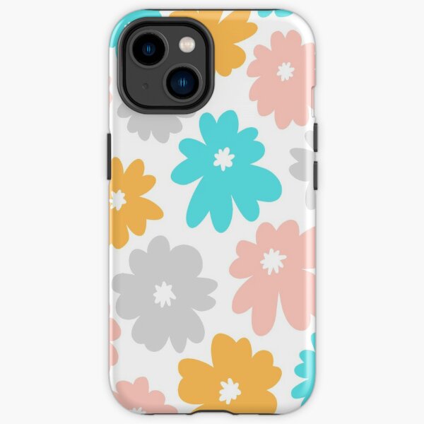 Colourful Floral Motif Coque antichoc iPhone