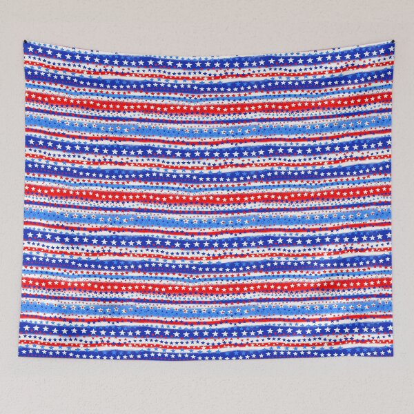 Item preview, Red White & Blue Stars on Stripes designed and sold by Cressidacarr.