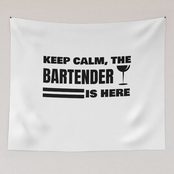 Item preview, Keep calm the bartender is here designed and sold by malo Barbier.
