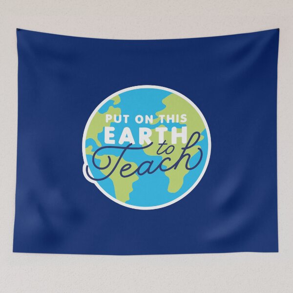 Item preview, Put on This Earth to Teach  designed and sold by timesnewalli.