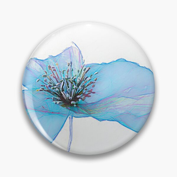 Artikelvorschau, MOHN FÜHLT SICH BLAU (Aus der Sammlung Painted Flowers) entworfen und verkauft von EvaMarIza.