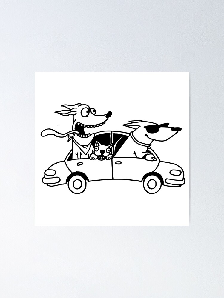 domestic animals clipart black and white cars