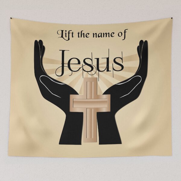 Item preview, Lift the name of Jesus designed and sold by Kavie1970.