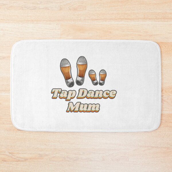 Item preview, Tap Dance Mum with shoes - white  | Gifts for any tap dancer and tap dancing lover | Tap dance gifts designed and sold by TAP-DANCE-ART.