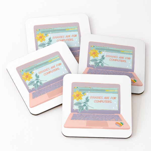 Item preview, Binaries are for computers designed and sold by fabfeminist.