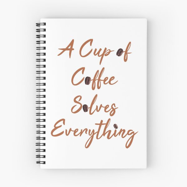 Item preview, A cup of coffee solves everything designed and sold by Elonshop.
