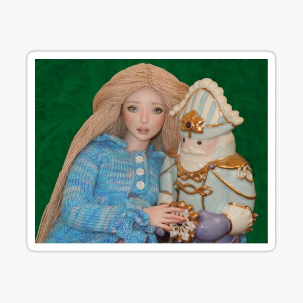 &ldquo;Clara and the Nutcracker&rdquo; Sticker for Sale by DebiCady | Redbubble