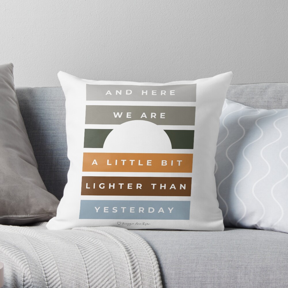 Pineapple Fog Throw Pillow