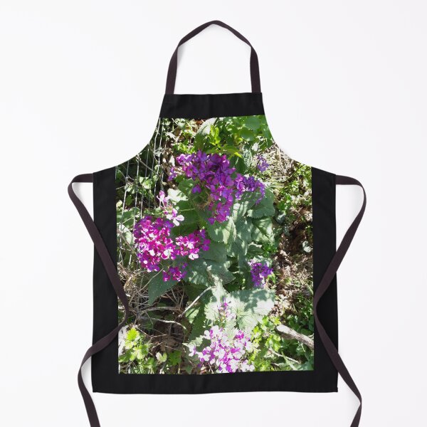 Item preview, Flower on wire fence. Flowers in the garden, spring, April, designed and sold by UnsereWelt.