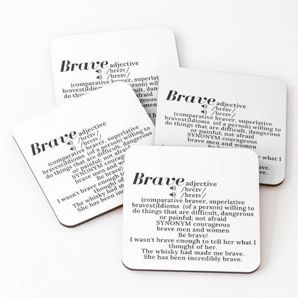 Item preview, Funny Brave Definition Gift designed and sold by harry mac.