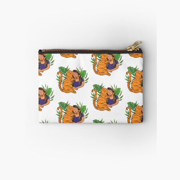 Item preview, Exotic Tiger and Girl - I love cats designed and sold by rainartstudio.
