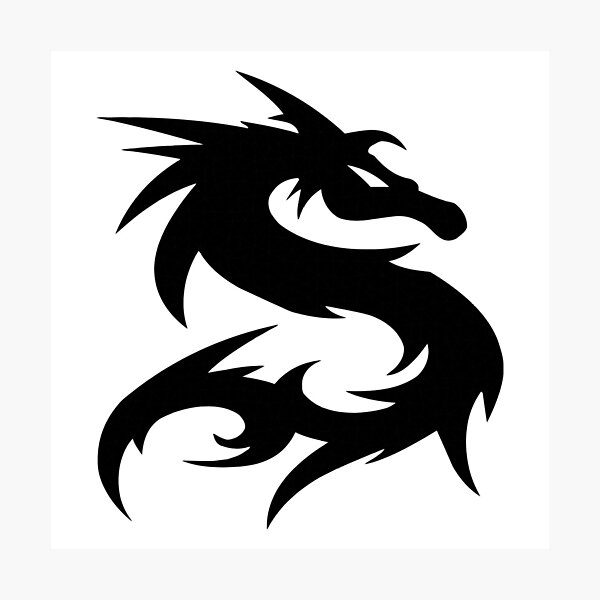 Item preview, Black dragon art - dragon designed and sold by Photography-Art.