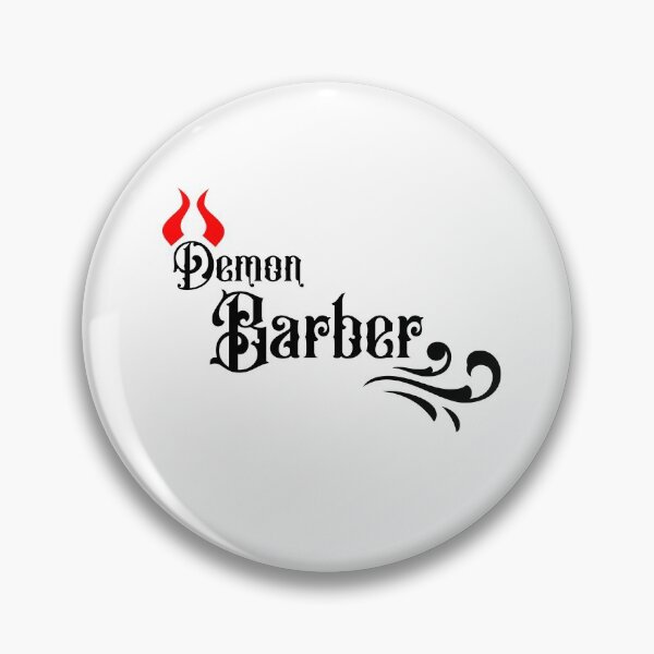 Item preview,  Demon Barber  Barbering Puns ( Black ) designed and sold by RomeoSketches.