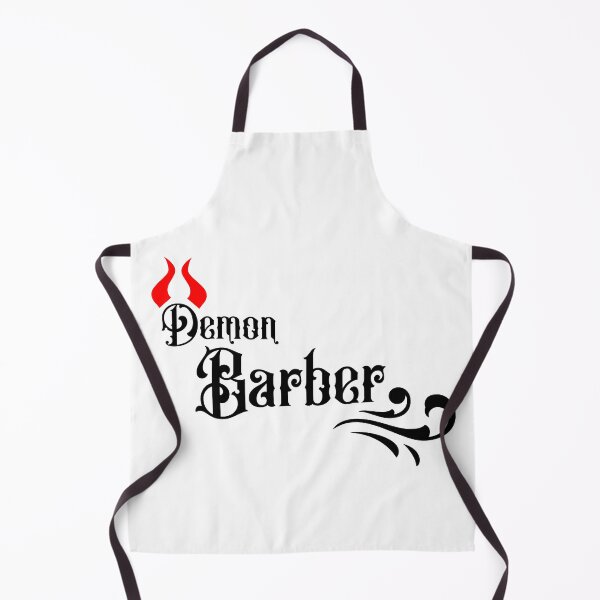 Item preview,  Demon Barber  Barbering Puns ( Black ) designed and sold by RomeoSketches.