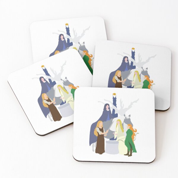Item preview, Galadriel, Tauriel, Arwen, Éowyn designed and sold by ideth illustration.