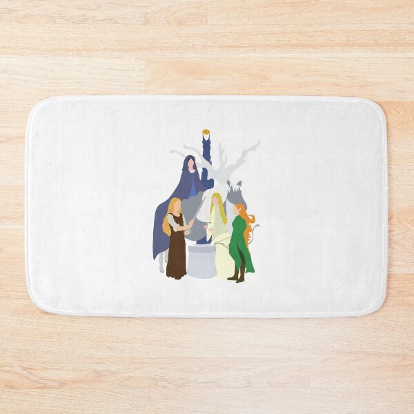 Item preview, Galadriel, Tauriel, Arwen, Éowyn designed and sold by ideth illustration.