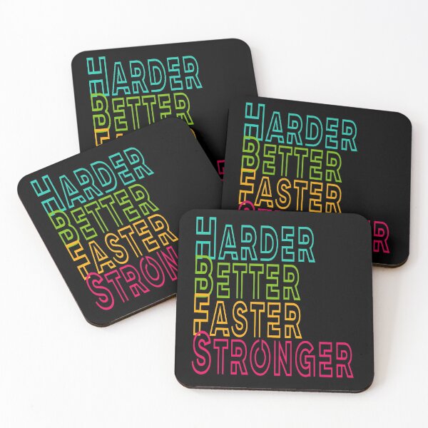 Item preview, Harder Better Faster Stronger designed and sold by ProfCatPardus.