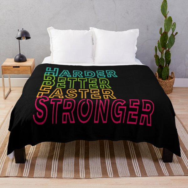 Item preview, Harder Better Faster Stronger designed and sold by ProfCatPardus.