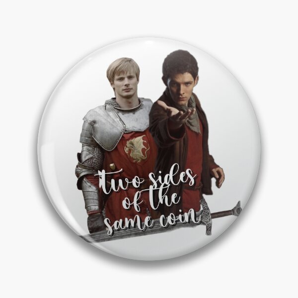 Item preview, Merlin and Arthur: two sides of the same coin designed and sold by Marie-Rumbelle.
