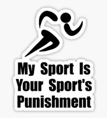 Running Punishment Sticker