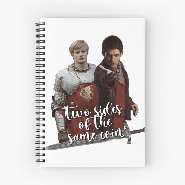 Item preview, Merlin and Arthur: two sides of the same coin designed and sold by Marie-Rumbelle.