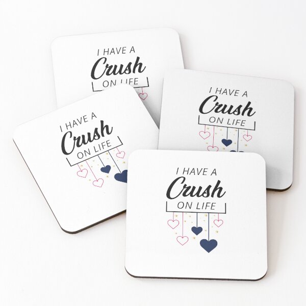 Item preview, I have a Crush on Life  'White Edition' designed and sold by Luxury-Outfits.