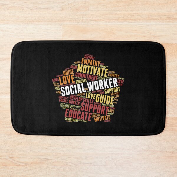 Item preview, Social Worker Words responsibilities  designed and sold by 2blackcherries.