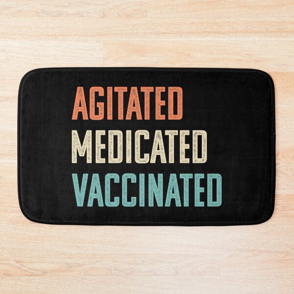 Item preview, Agitated Medicated Vaccinated  designed and sold by opalime.