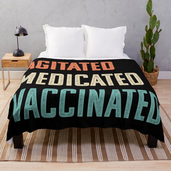 Item preview, Agitated Medicated Vaccinated  designed and sold by opalime.