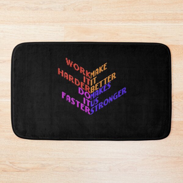 Item preview, work it harder make it better do it faster makes us stronger designed and sold by ProfCatPardus.