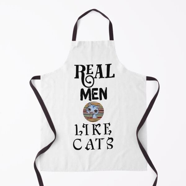 Item preview, Real Men like Cats designed and sold by The Nova Prints .