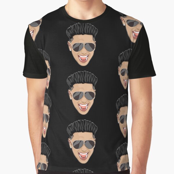 Item preview, DJ Pauly D Jersey Shore face designed and sold by Printeddesignz.