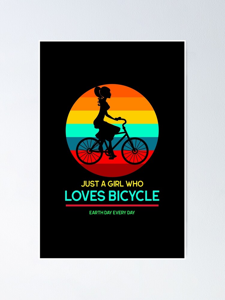 Just A Girl Who Loves Bicycle City Bike