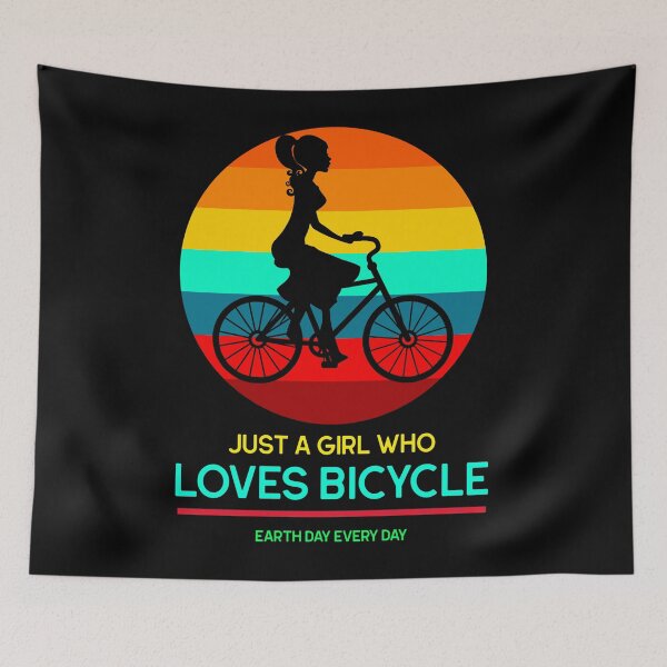 Item preview, Just A Girl Who Loves Bicycle City Bike designed and sold by grinta2021.