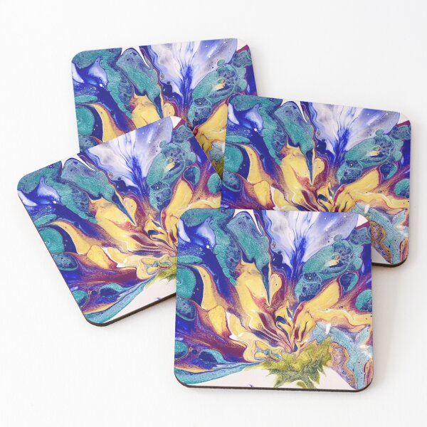 Item preview, Blue Floral Abstract Designs designed and sold by cindyfordyce.